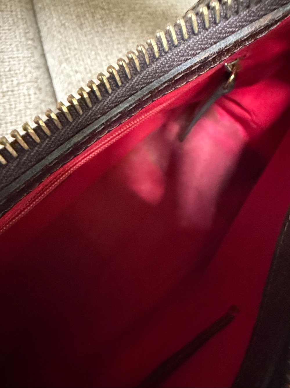 Dooney & Bourke Brown and Cream Giraffe-Print Shoulder Bag - Picture 8 of 8